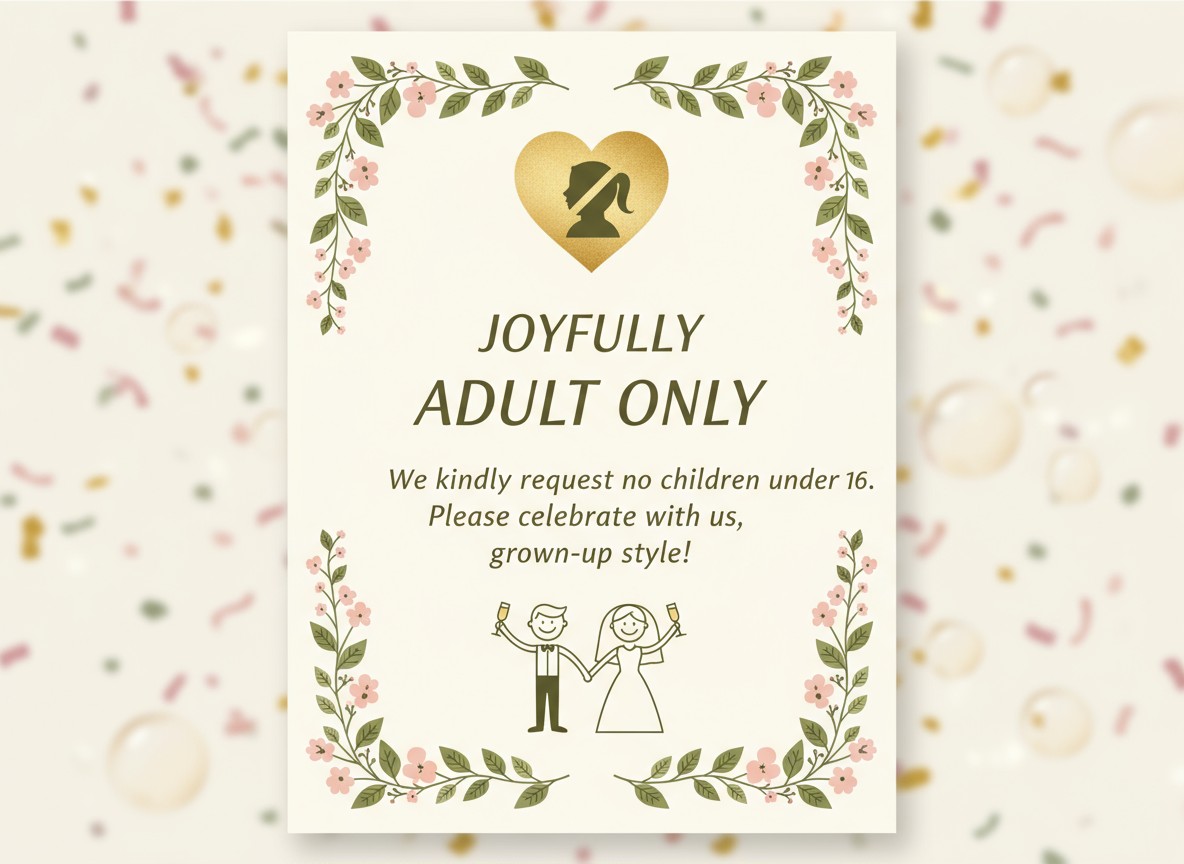 Childfree Wedding: How to Politely Communicate No-Kids Policy