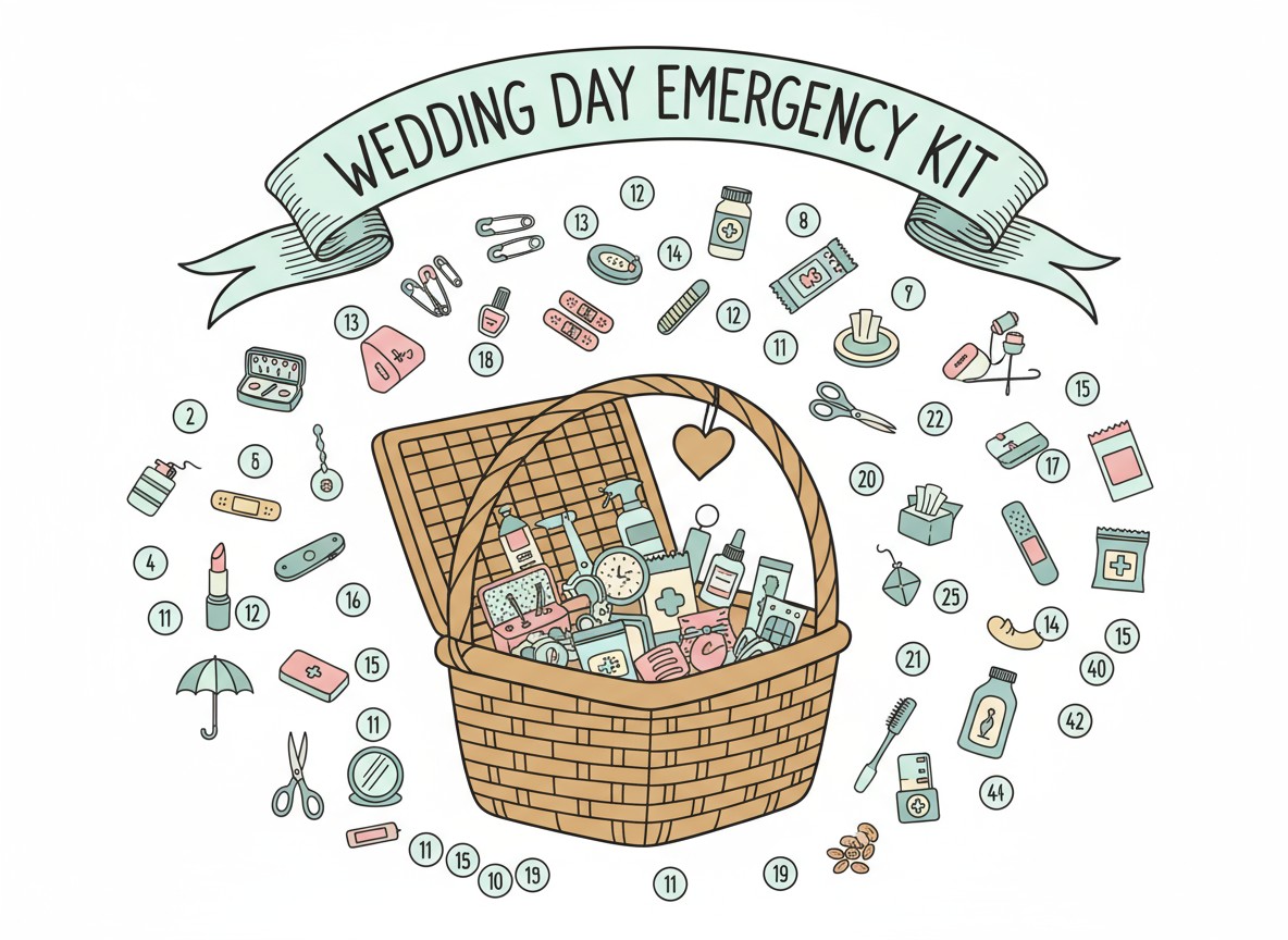 Wedding Day Emergency Kit: 47 Items Planners Actually Use